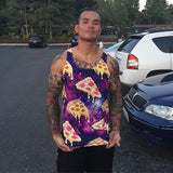 8-Bit Pizza Tank Top