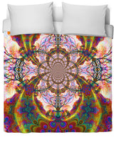 Supersonic Trip Tree Duvet Cover