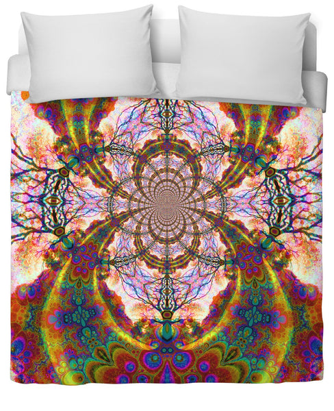 Supersonic Trip Tree Duvet Cover