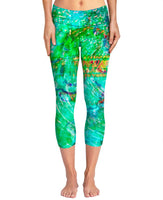 Green Love Potion 7 Yoga Pants #1