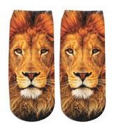 Lion Ankle Socks