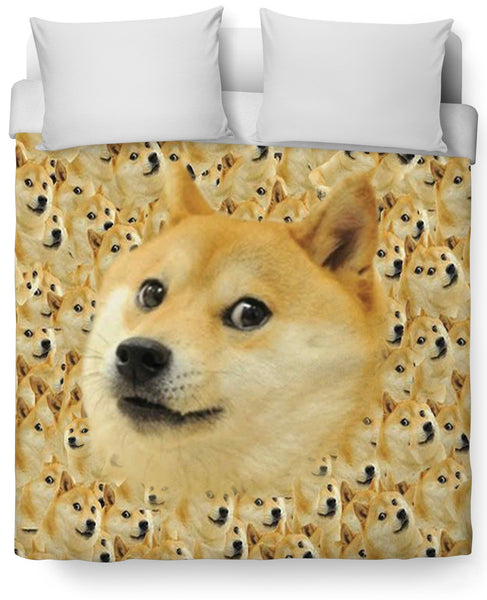 Doge Duvet Cover
