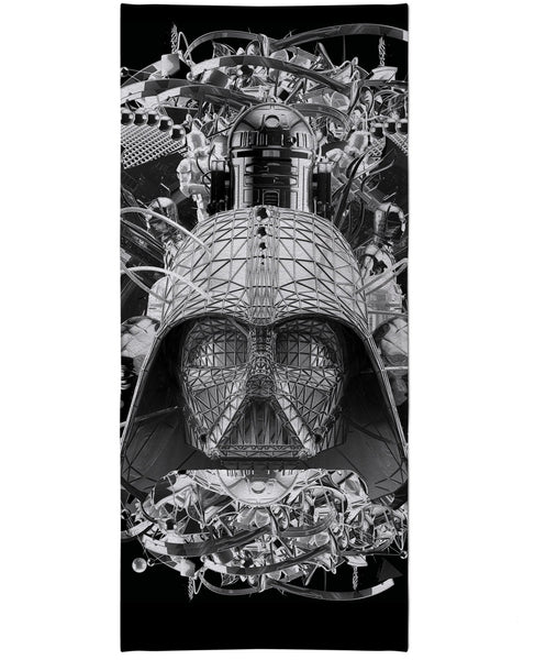 Digital Empire B&W Beach Towel