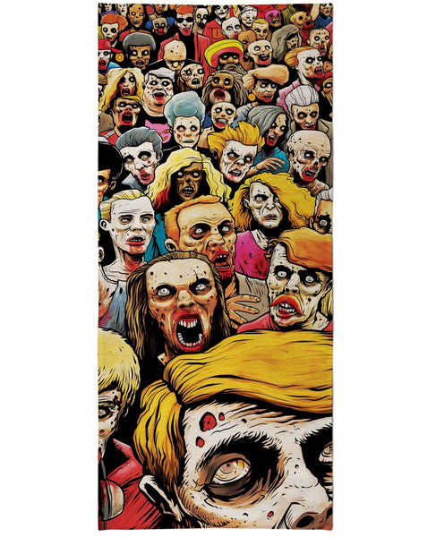 Zombies at the Mall Beach Towel