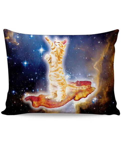 Bacon Cat Pillow Case