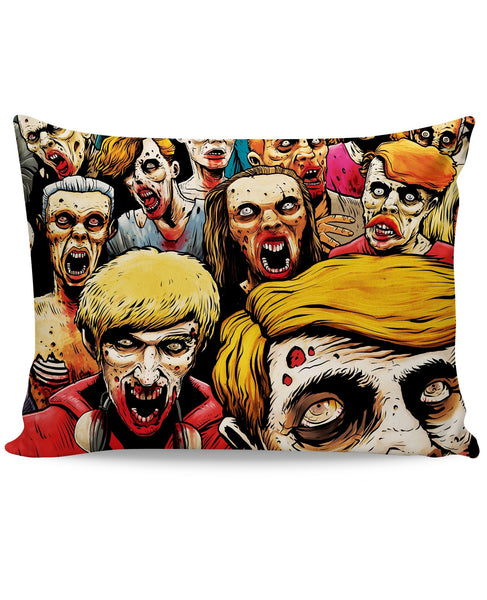Zombies at the Mall Pillow Case