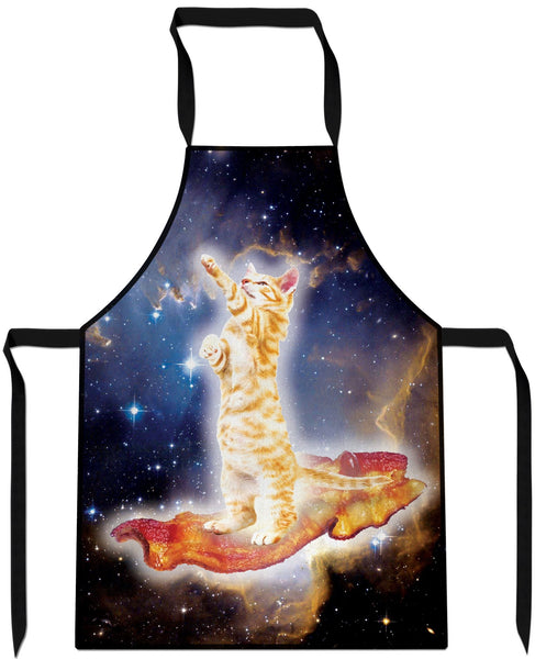 Bacon Cat Cooking Apron