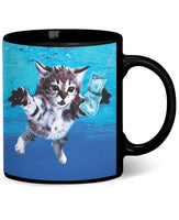 Cat Cobain Coffee Mug