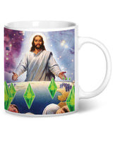 Jesus Died For Your Sims Coffee Mug