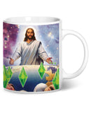 Jesus Died For Your Sims Coffee Mug