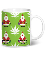 Green Christmas Coffee Mug