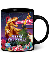 Santasaurus Rex Coffee Mug
