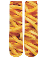 French Fries Crew Socks