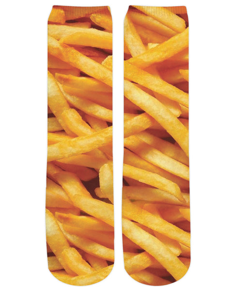 French Fries Crew Socks