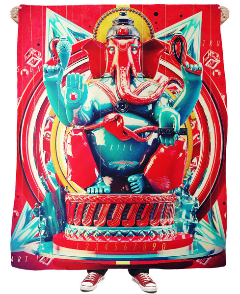 Elephant Kill Fleece Blanket