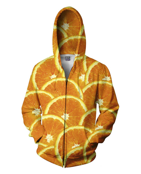 Oranges Zip-Up Hoodie