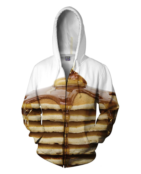 Pancake Stack Zip-Up Hoodie