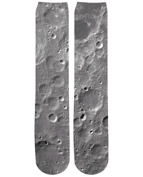 Moon Surface Knee-High Socks