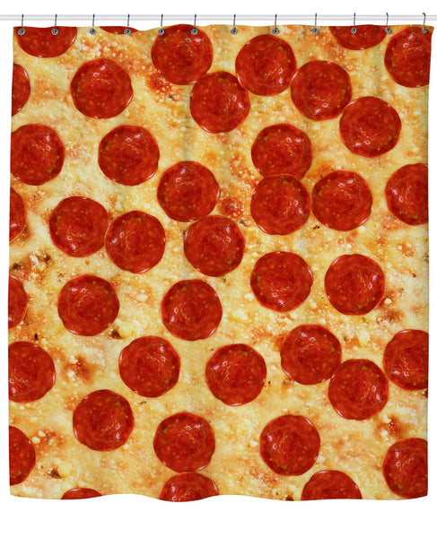 Pizza Shower Curtain