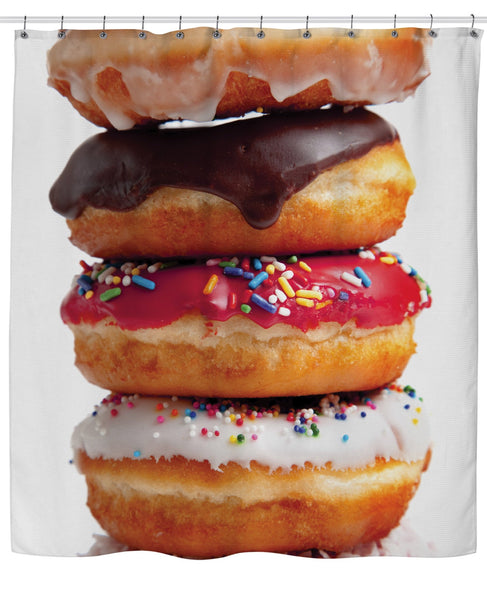 Donut V2 Shower Curtain