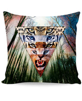 Wild Cats Couch Pillow