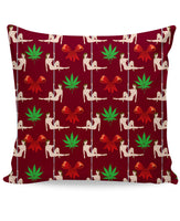 Christmas Stripper Couch Pillow