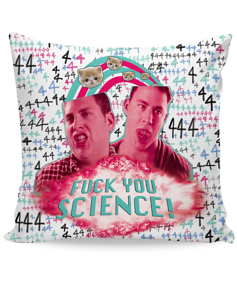 Fuck You Science Couch Pillow