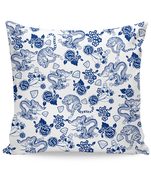 Fine China Couch Pillow