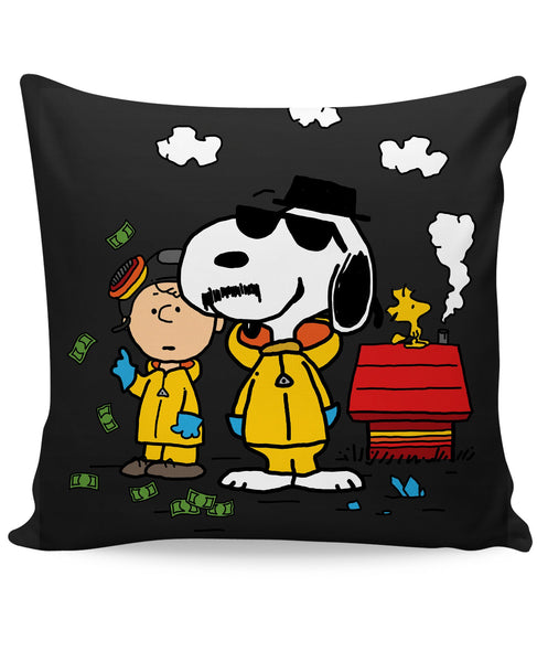 Breaking Snoopy Couch Pillow