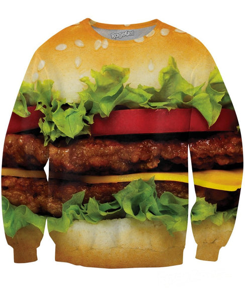 Burger Crewneck Sweatshirt