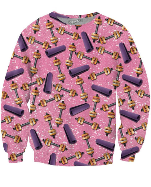 I Doughnut Lift Crewneck Sweatshirt