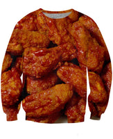 Chicken Wings Crewneck Sweatshirt