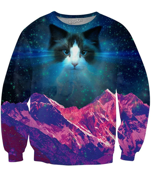 Ceiling Cat Crewneck Sweatshirt