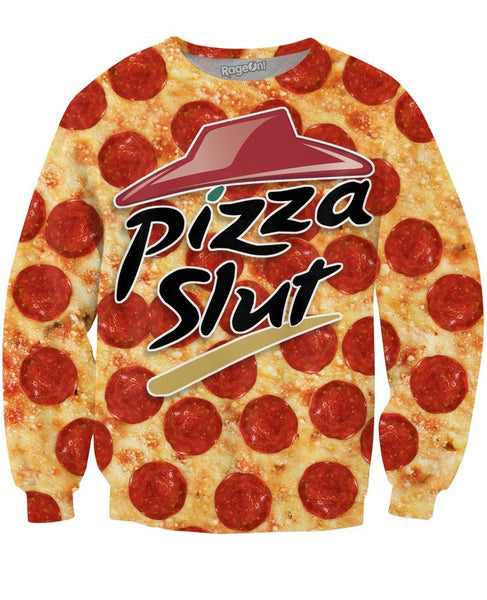 Really a Pizza Slut Crewneck Sweatshirt