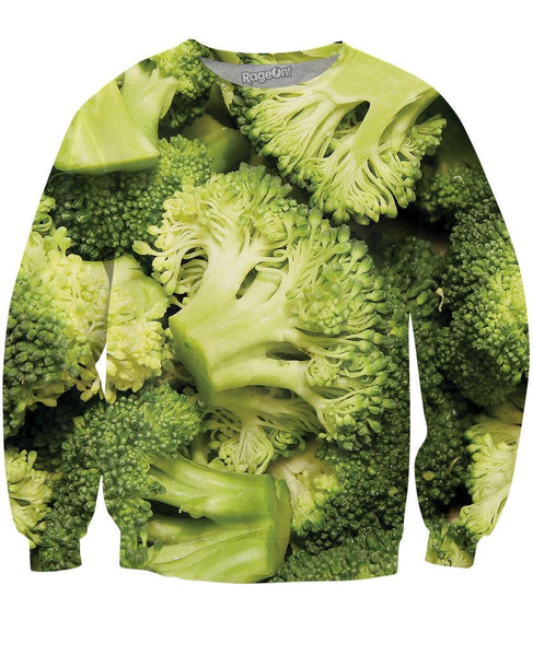 Broccoli Bunches Crewneck Sweatshirt