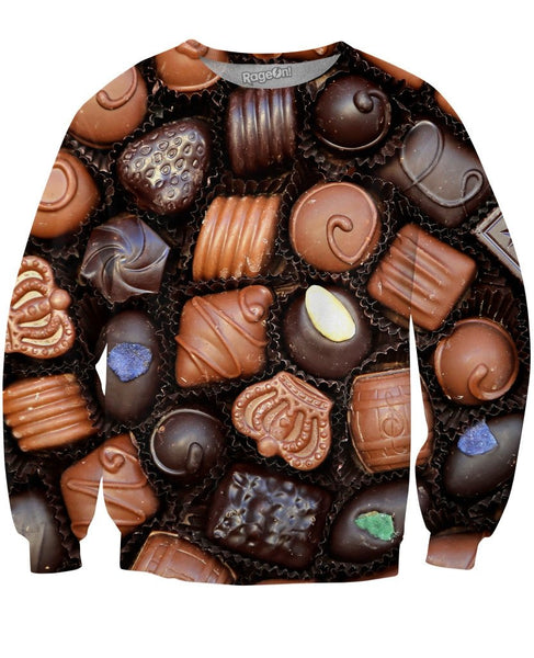 Box of Chocolates Crewneck Sweatshirts