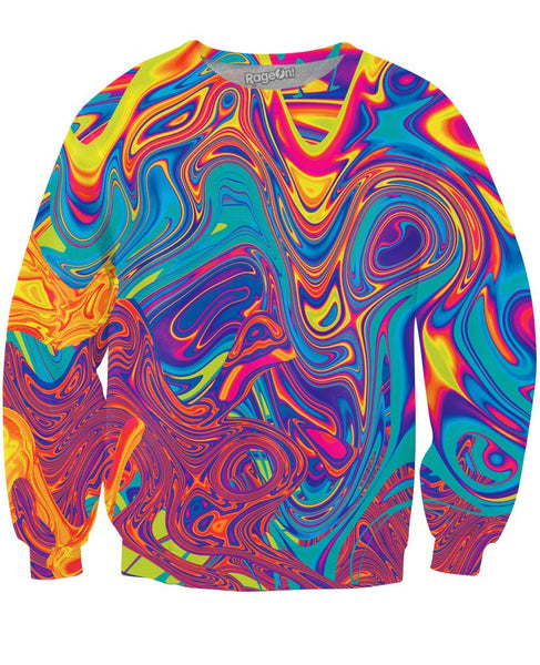 Oil Spill Crewneck Sweatshirt
