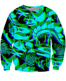 Prehistoric Fossils 3D Crewneck Sweatshirt