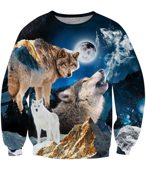 Howl at the Moon Crewneck Sweatshirt