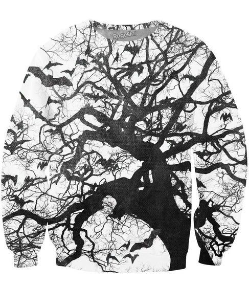 Bat Branches Crewneck Sweatshirt