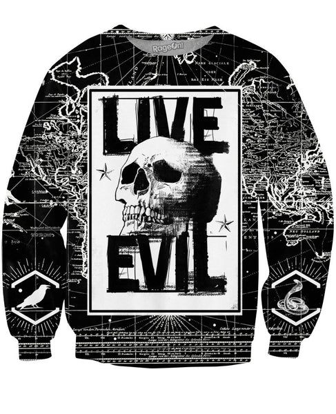Live Evil Crewneck Sweatshirt