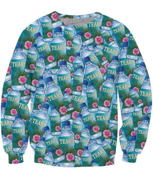 Fresh Spring Tears Crewneck Sweatshirt