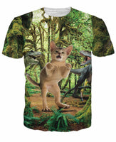 T-Rex Cat T-Shirt