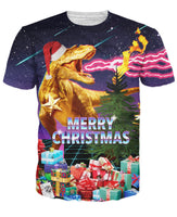 Santasaurus Rex T-Shirt