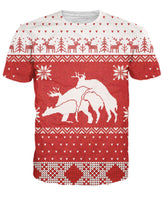 Merry Bucking Christmas T-Shirt