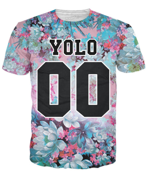 YOLO Floral T-Shirt