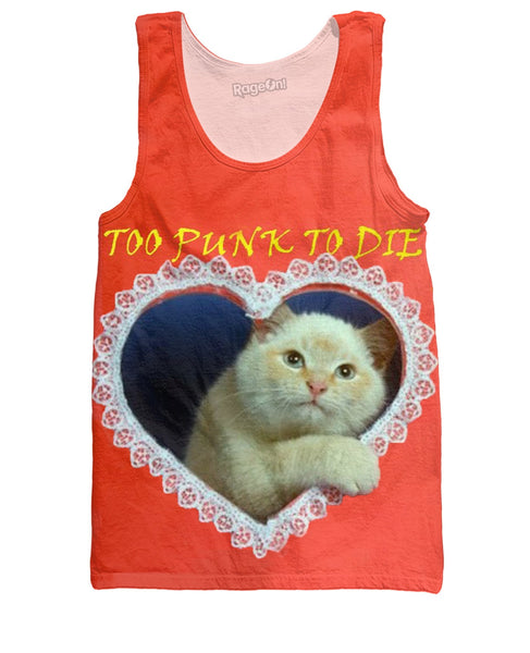 Too Punk to Die Tank Top
