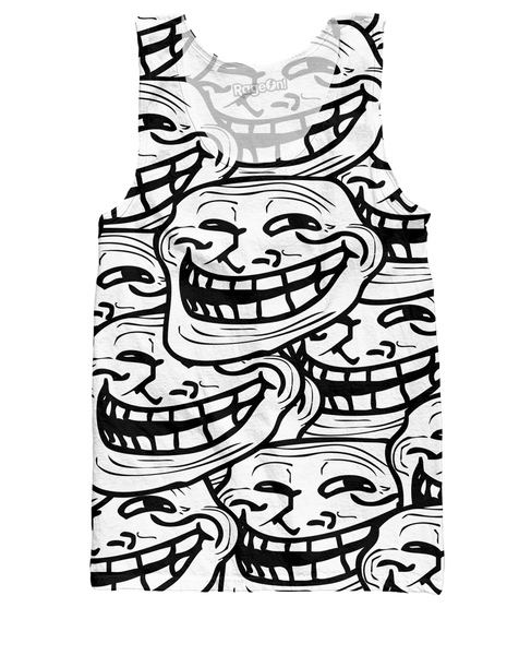 Troll Face Tank Top