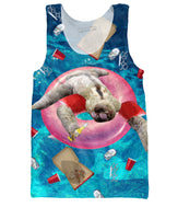 Crunk Sloth Tank Top