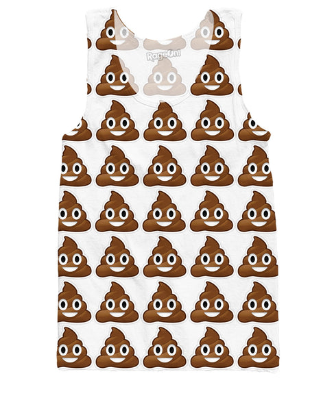 Poop Emoji Tank Top